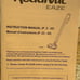 Readi Vac Cordless Stick Vacuum with detachable hand vacuum This Item is Used
