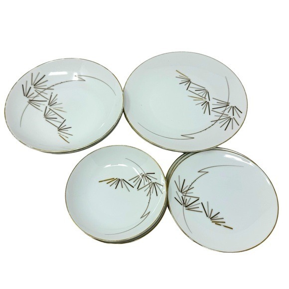 Noritake White Porcelain Dinnerware Set of 3 | Japan | Nippon Toki Kaisha 12pc
