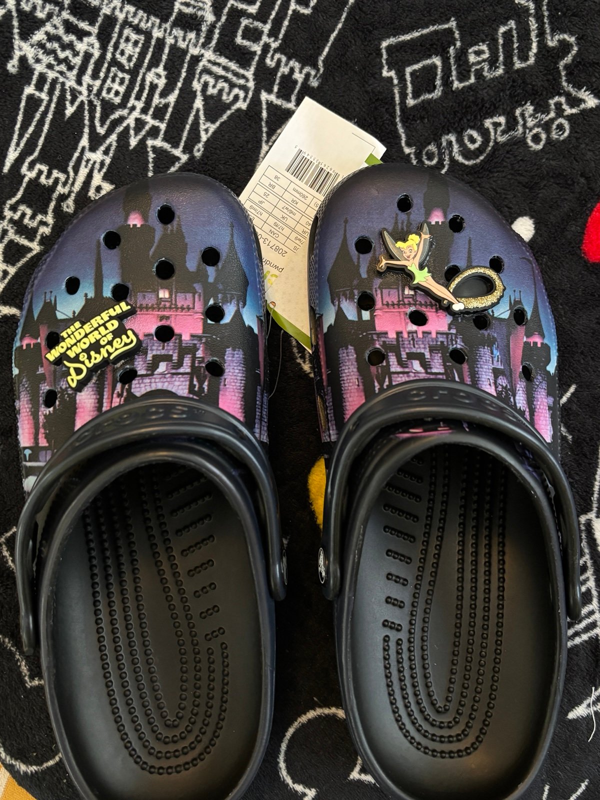 Disney Parks Tinker Bell Wonderful World of Disney 100th Crocs