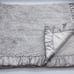 Cloud Island Gray Baby Blanket Plush Satin Solid Grey Fuzzy Target Crib 30x38