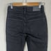 Madewell The Petite Curvy Kickout Crop Jean NO184 Black Rinse Wash Size 25 P NEW