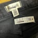 Madewell The Petite Curvy Kickout Crop Jean NO184 Black Rinse Wash Size 25 P NEW