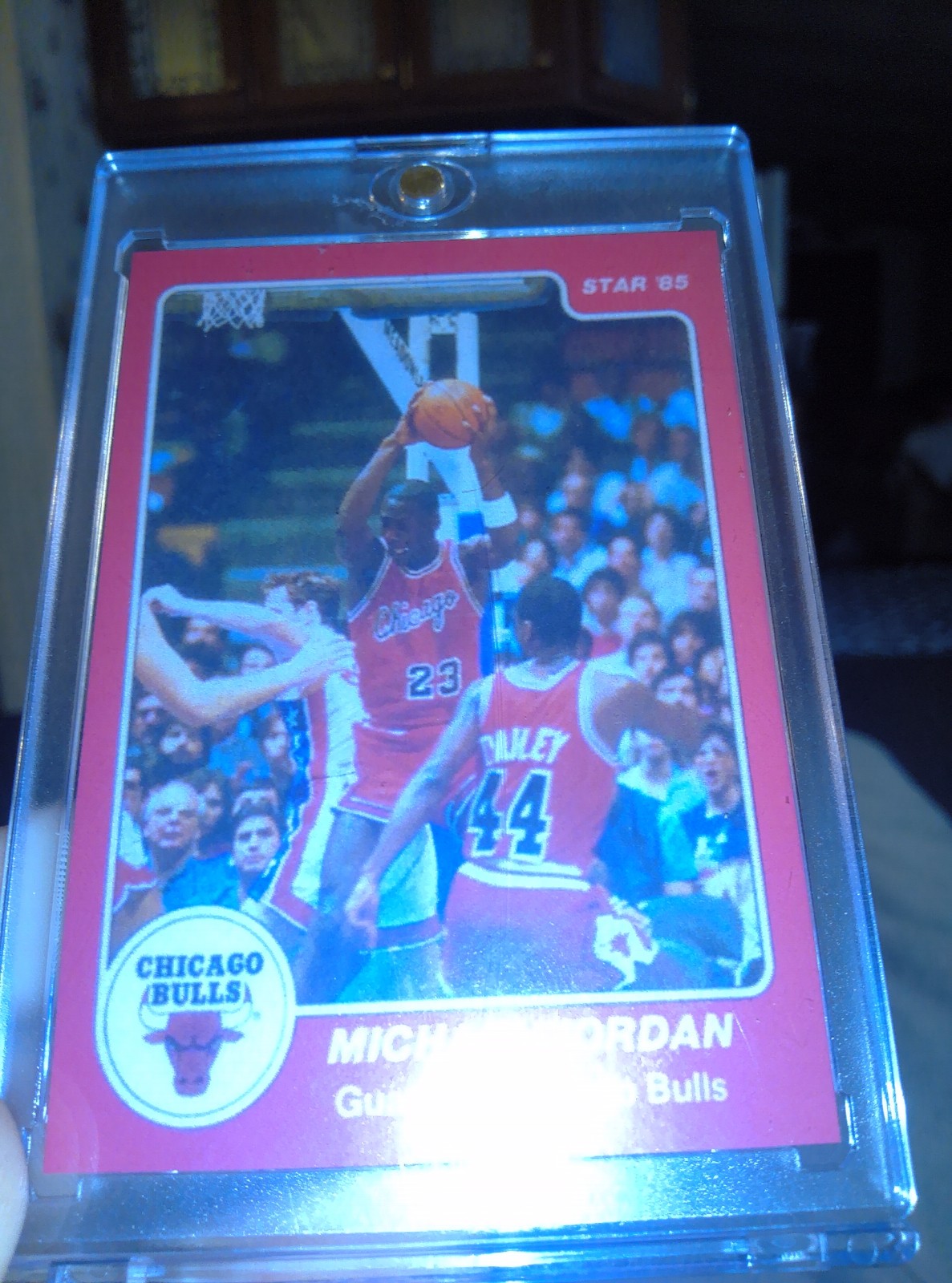 1985 STAR MICHAEL JORDAN RC #101 FACSIMILE AMAZING PIECE