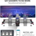 Motorized camera slider 31.5”