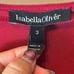 Isabella Oliver Square Neck Maternity Dress Red size 3
