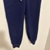 FIGS Zamora Jogger Scrub Pants True Navy Elastic Waist Size XS Petite Women's