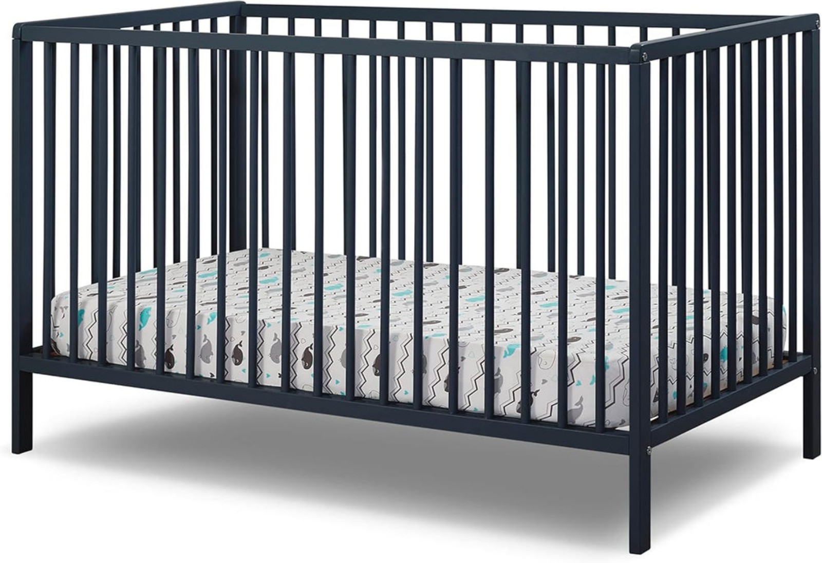 Sorelle Furniture Crib 3in1 Convertible Crib,Made of Sustainable Beech Wood