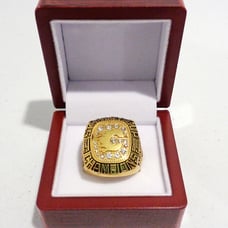 Al MacInnis Calgary Flames #2 NHL Stanley Cup 1989 Replica Ring with Box