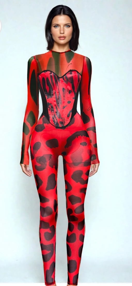 jumpsuit/corset