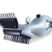Grill steam vapor cleaner brush