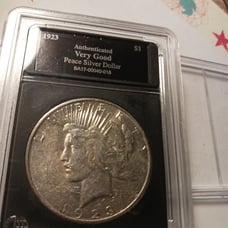 1923 peace dollar...tink14