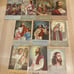 Vintage religious Christian funeral sacred art calendar lot of 10