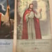 Vintage religious Christian funeral sacred art calendar lot of 10