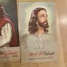 Vintage religious Christian funeral sacred art calendar lot of 10