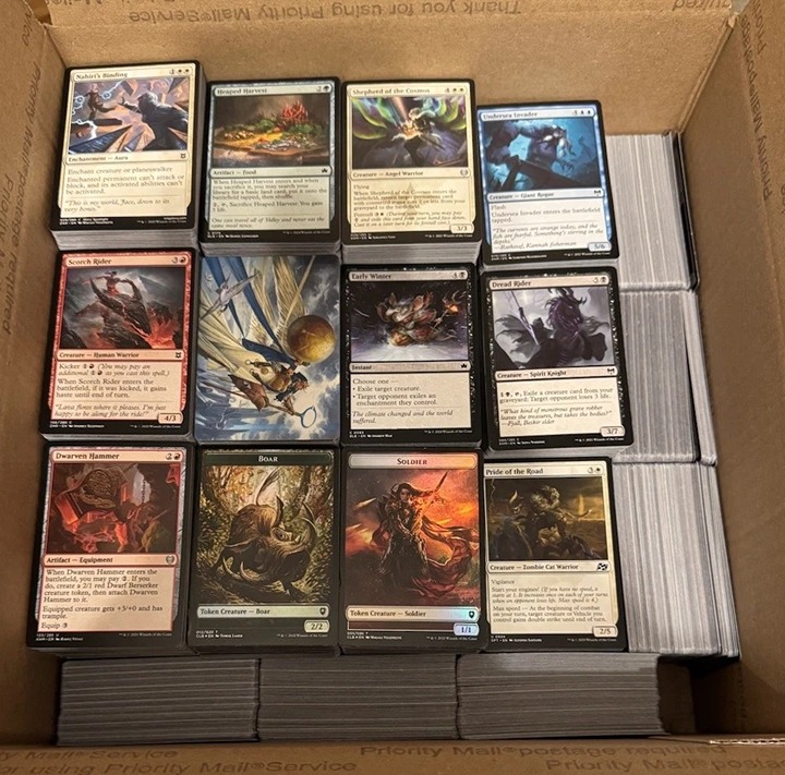 4000 MTG Magic the Gathering Bulk Collection with foils and rares