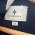Tuckernuck Blythe Ruffle Neck Tie Back Dress in Navy Size Small Gently Used