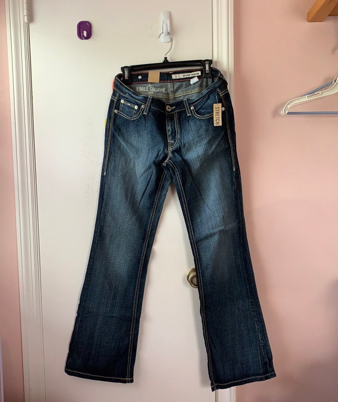 DKNY flare stretch jeans