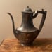 Tiffany & CO. silver plated tea pot with wooden handle