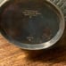 Tiffany & CO. silver plated tea pot with wooden handle