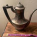 Tiffany & CO. silver plated tea pot with wooden handle
