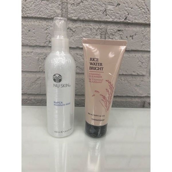 Rice Water Bright Foaming Cleanser Skincare set