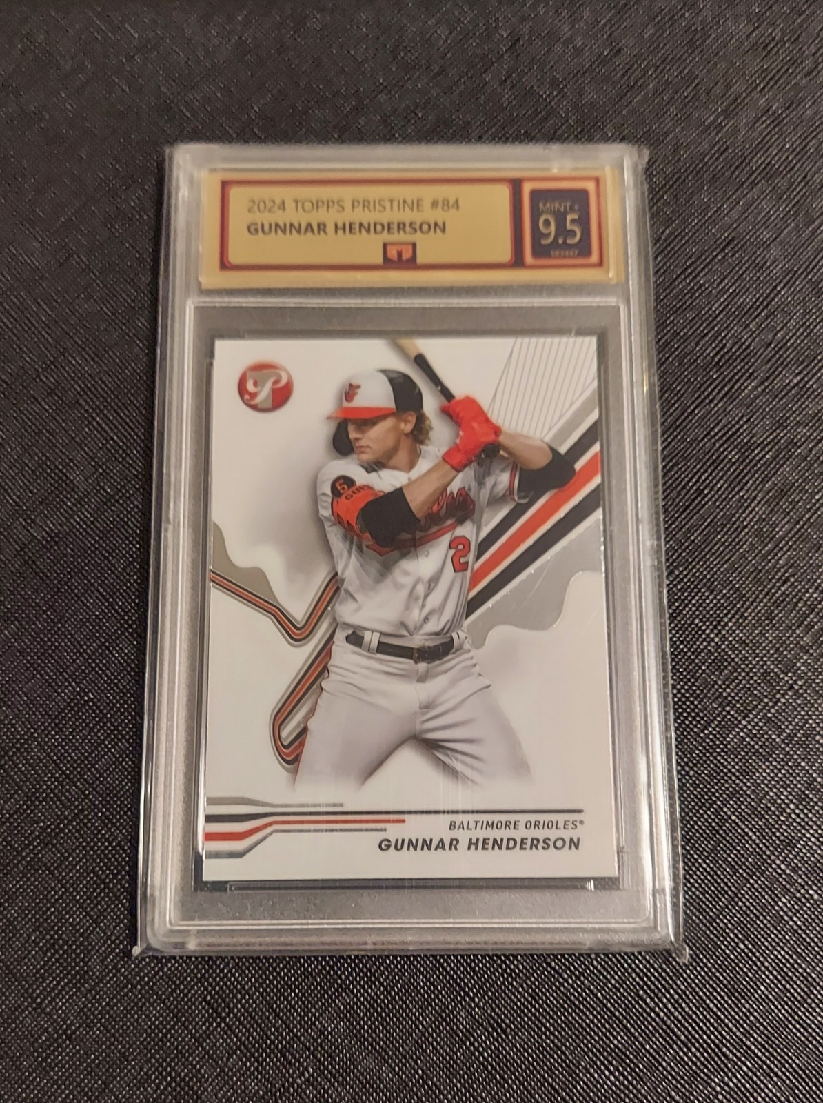 2024 Topps Pristine Gunnar Henderson Grade 9.5