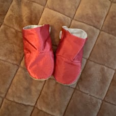 Hazel Village Margrot’s cherry red button boots