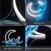 Neon Moon Ocean Wave Paradise Bedroom Outdoor Indoor Japanese Anime Wall Decor