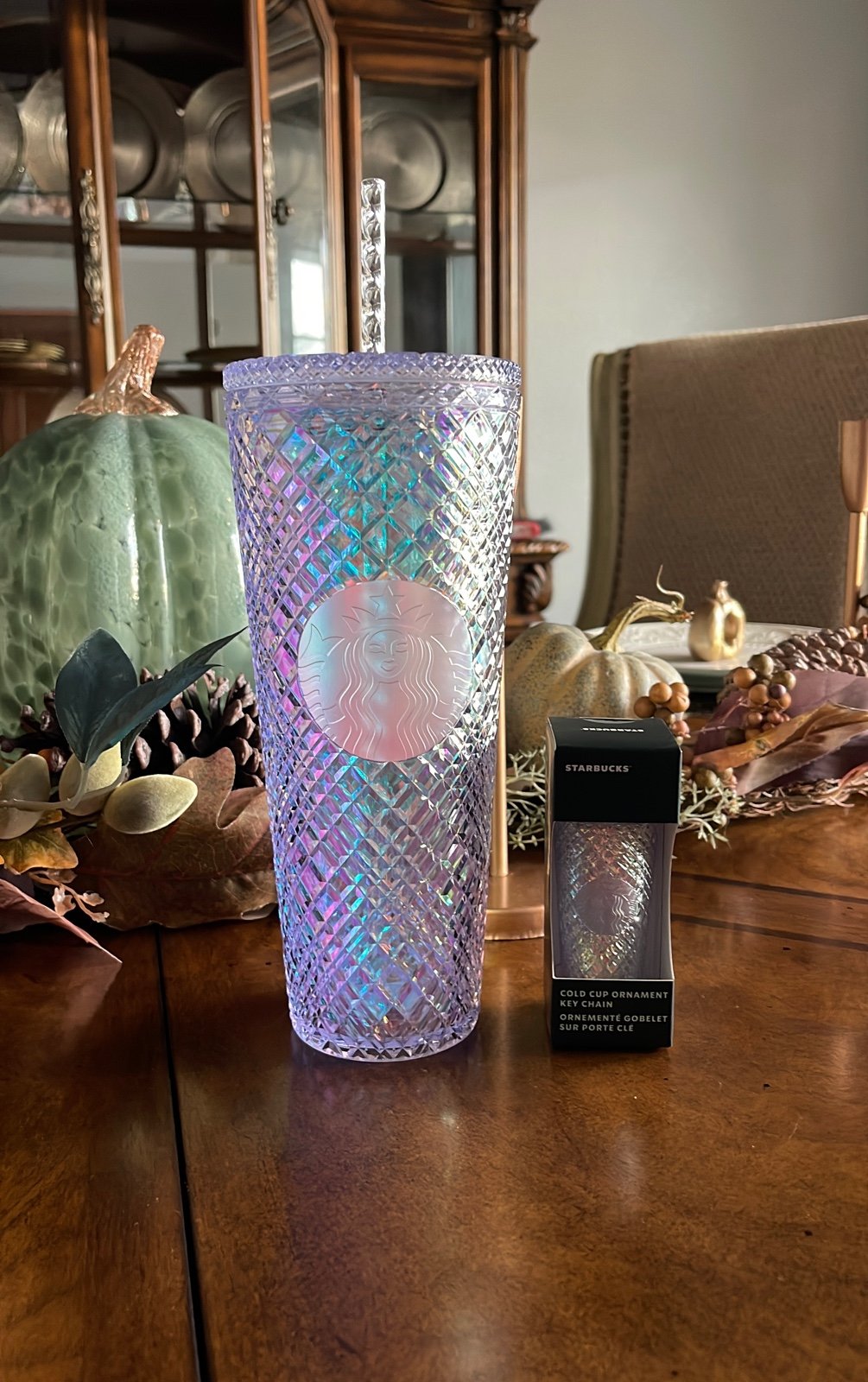Starbucks Unicorn Jewel Venti & Keychain Set