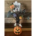Fiber Optic Pumpkin Tree Halloween 18”
