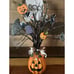 Fiber Optic Pumpkin Tree Halloween 18”