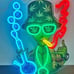 Alien Marijuana Leaf Neon Signs Cannabis Weed LED Neon Lights