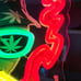 Alien Marijuana Leaf Neon Signs Cannabis Weed LED Neon Lights