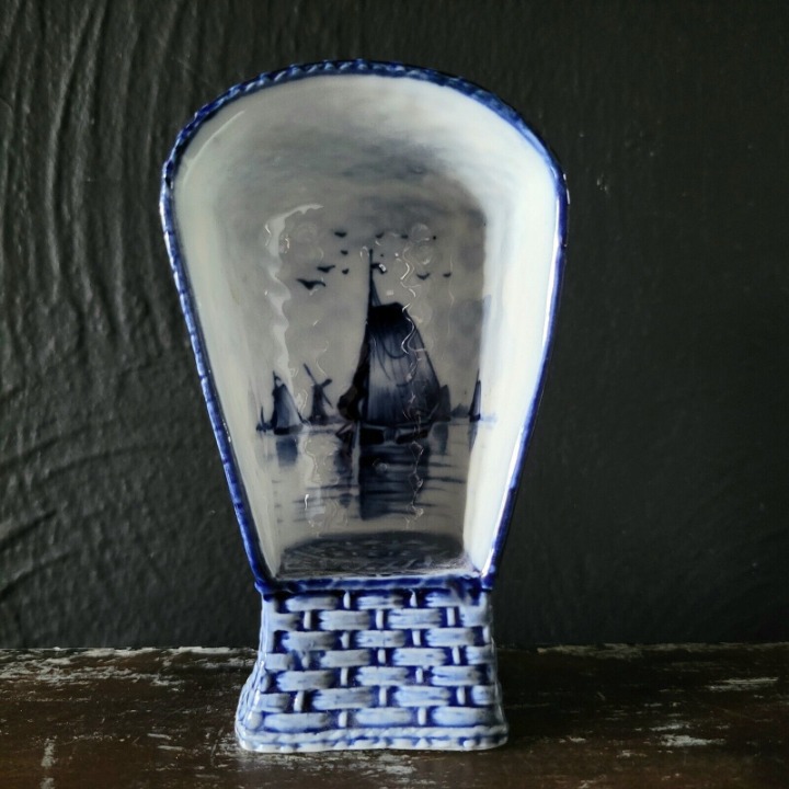 Vintage Delft Rauenstein Thüringen Wicker Beach Chair * Read Description