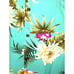 Two Palms Mens VINTAGE Sea Green Floral Made in Hawaii Hawaiian shirt Size XL