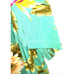 Two Palms Mens VINTAGE Sea Green Floral Made in Hawaii Hawaiian shirt Size XL