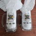 Vintage Pittsburgh Steelers 50 Seasons Gold Cup Beer Mugs