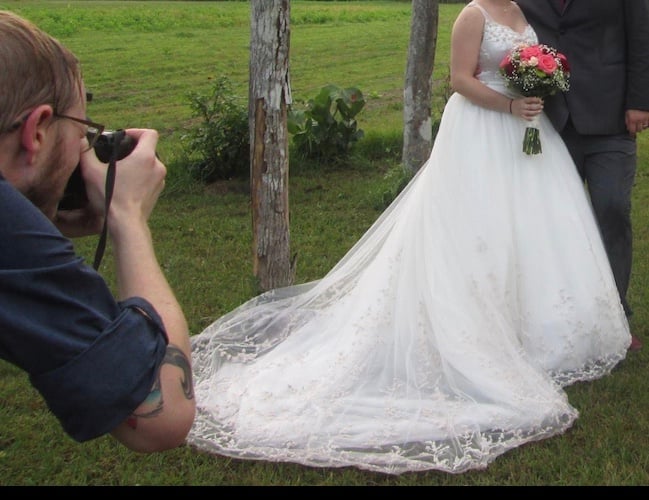 Princess wedding dress