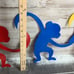 Barrel Of Monkeys Metal Art 3 Pieces 14 x 12 Made in USA