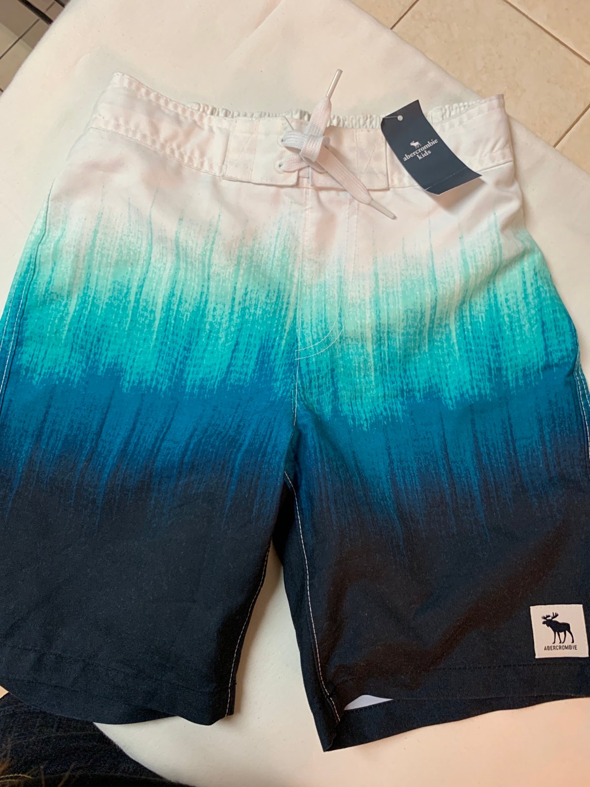 abercrombie kids swim trunks