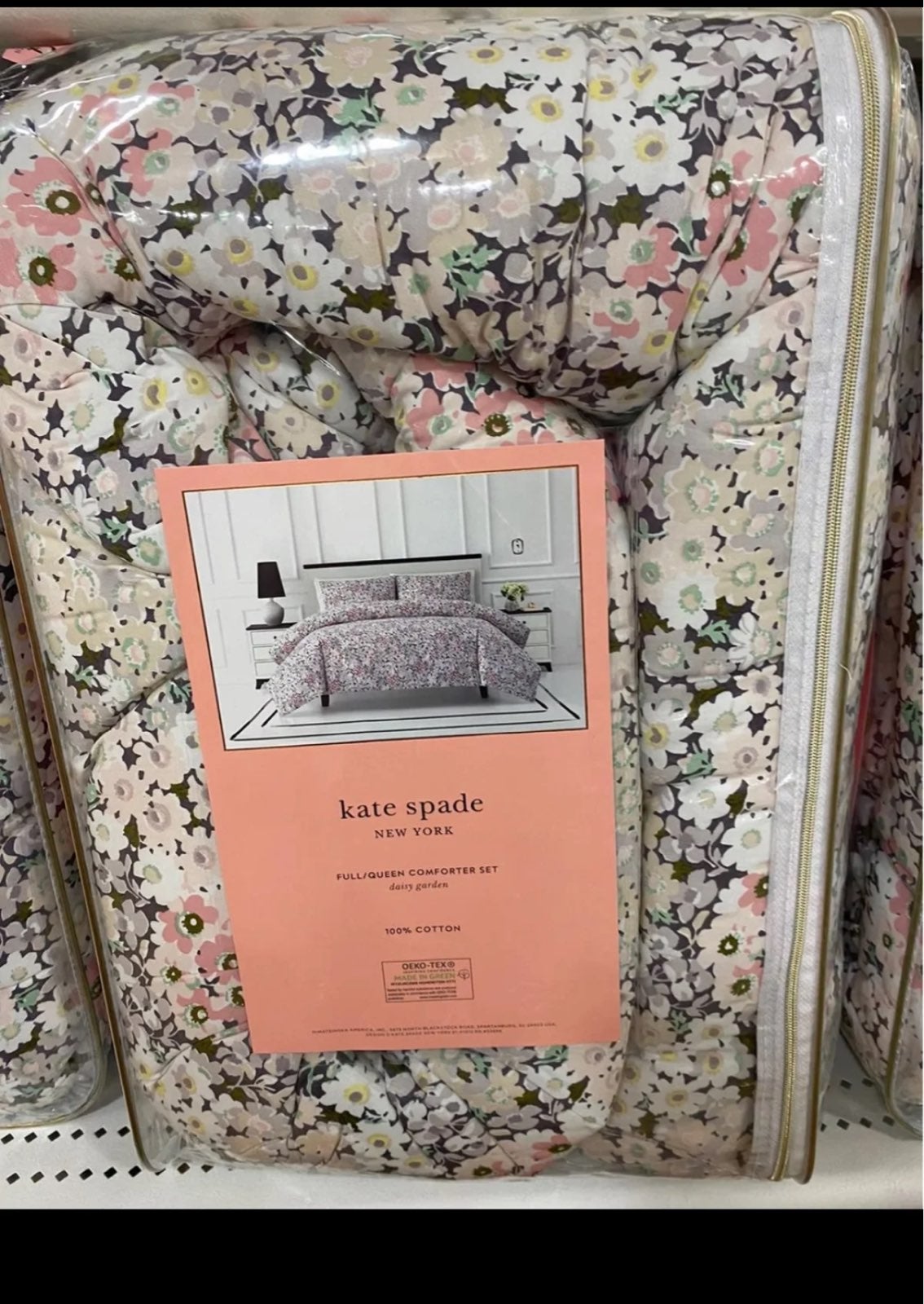 Kate Spade Daisy garden full/queen set !