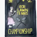 Vintage Wood Hand Painted Wimbledon Championship Bar Sign
