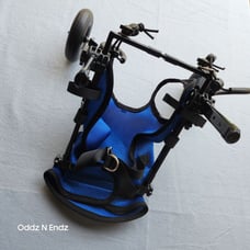 Dog Harness Wheelchair Support Vest Mobility Aid Adjustable Blue Pet Equipment
