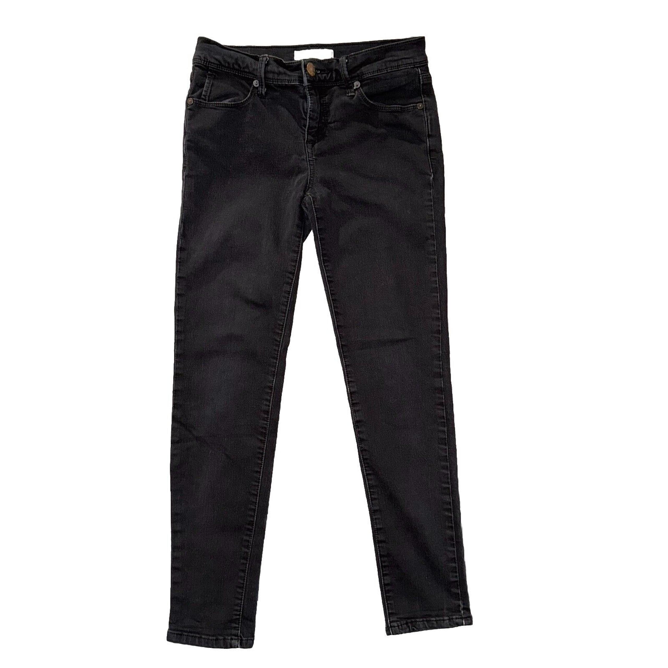 Free People Jeans Women’s Sz 26 Skinny Black Denim