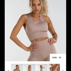 Gymshark Energy Seamless Crop Vest