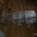 2 Clear Storage Organizer drawers and 1 2 tier rotating lazy susan