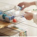 2 Clear Storage Organizer drawers and 1 2 tier rotating lazy susan