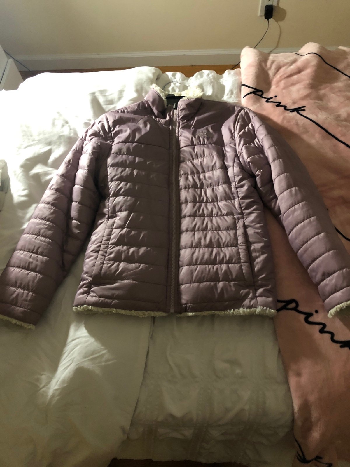 Jacket north face kids double face