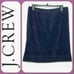 MSRP 148 J.Crew Black Skirt Women's Size 4