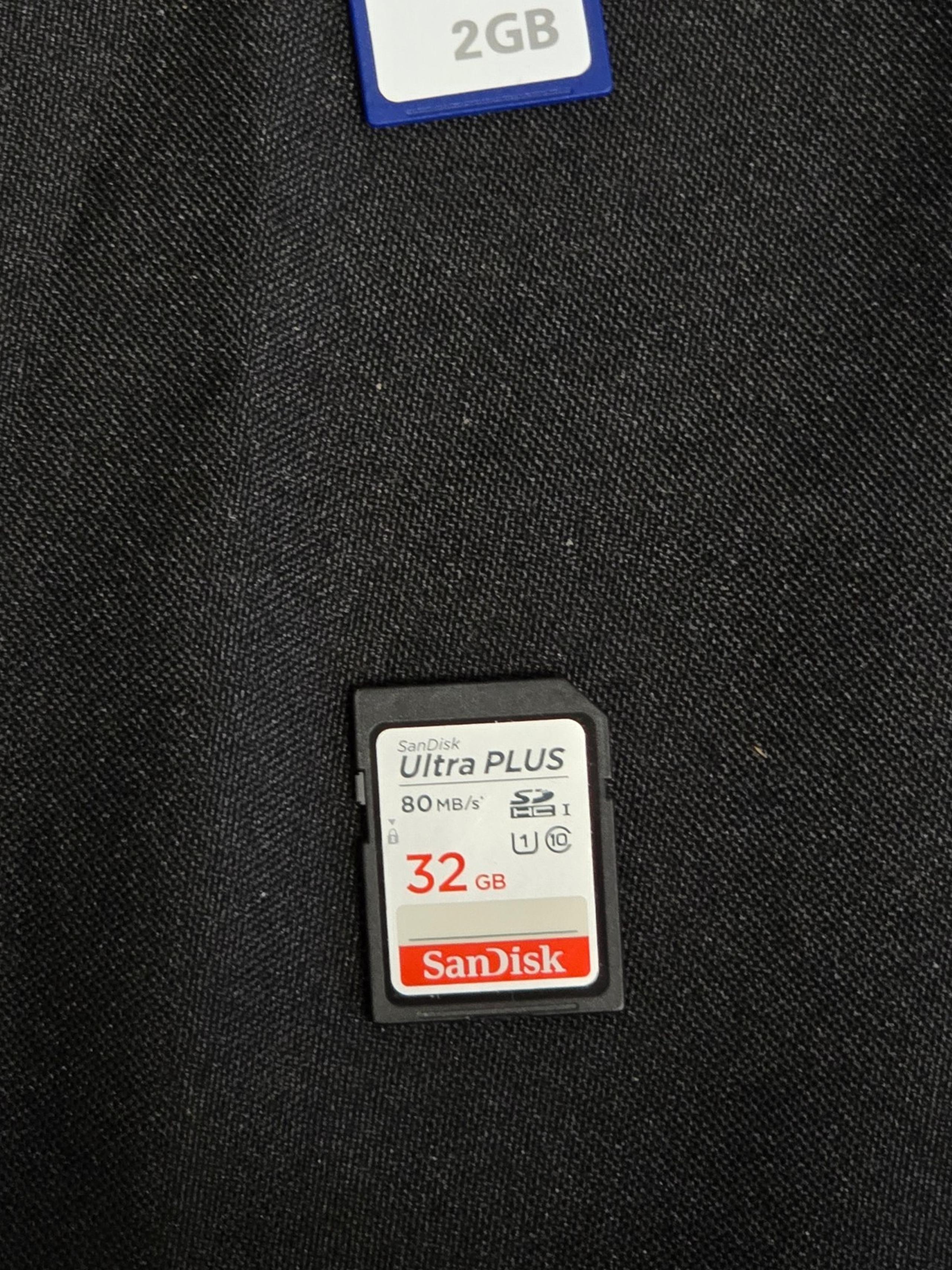 32 GB SanDisk Memory Card